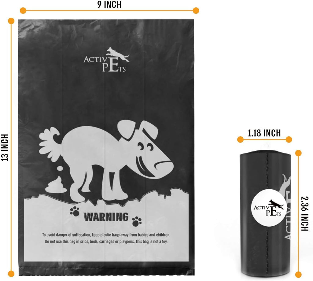 Extra-thick lavender-scented dog waste bags