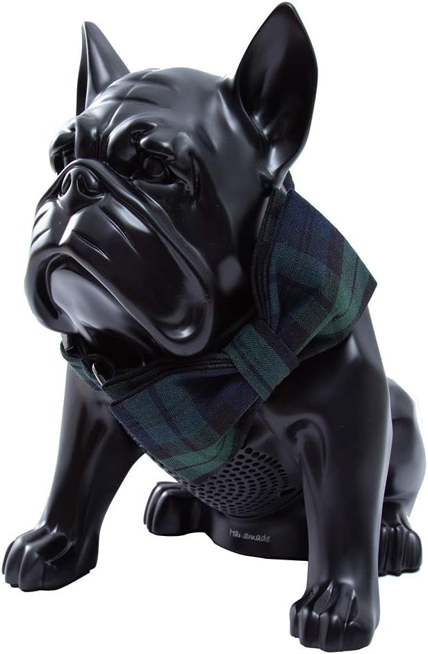 Festive Green Plaid Dog and Cat Collar with Bow - Adjustable, Soft, and Comfy Bowtie for XX-Small to Large Pets