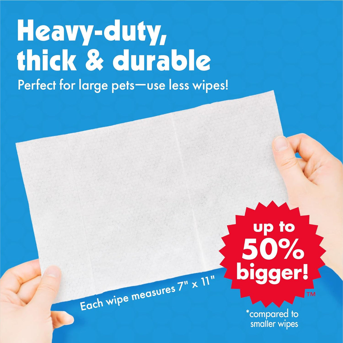 Ultimate Pet Wipes for Dogs and Cats - 400 Large Cleansing Wipes for Ears, Face, Body & More - Perfect for Home or Travel - 4 Packs of 100 Wipes