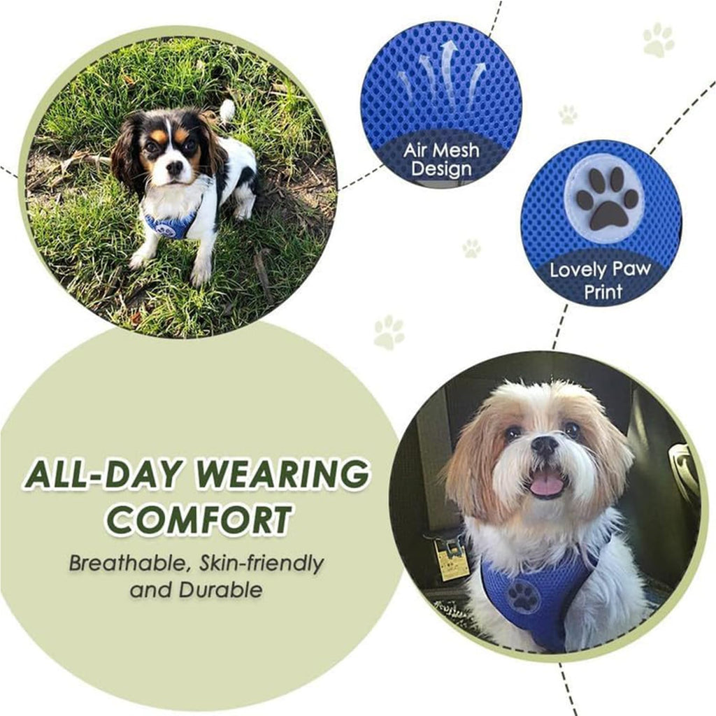 Ultimate Dog Car Harness & Seat Belt Set - Safe and Comfortable Travel for Medium Dogs