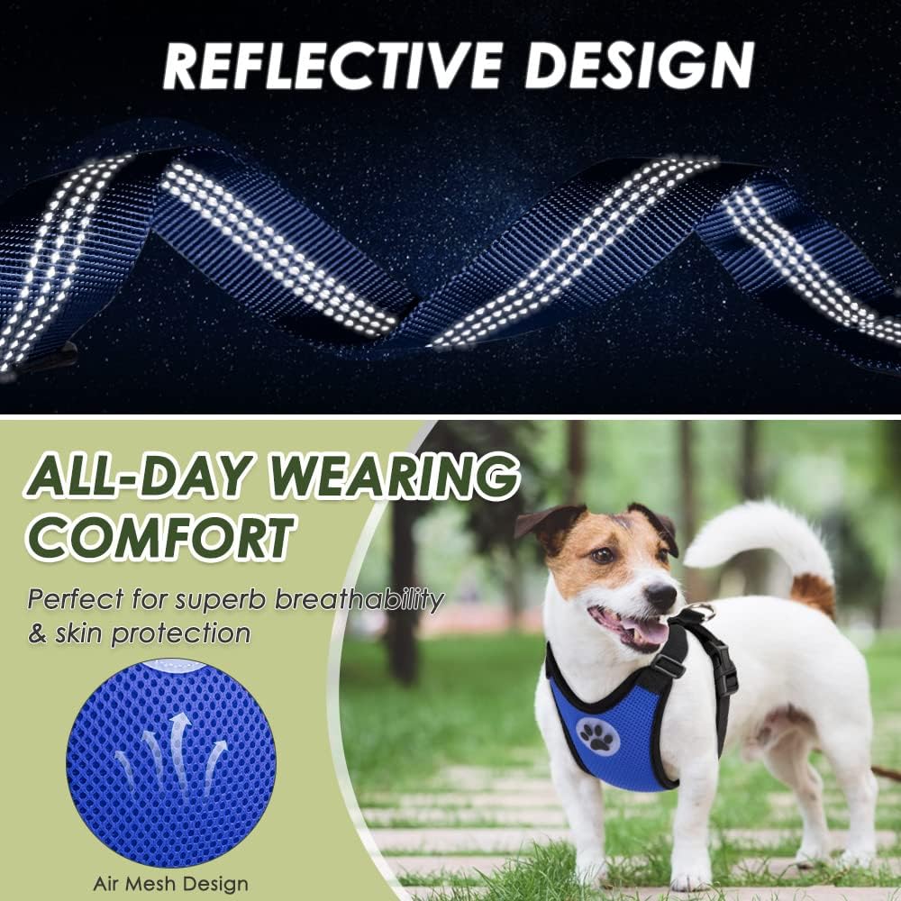 Ultimate Dog Car Harness & Seat Belt Set - Safe and Comfortable Travel for Medium Dogs
