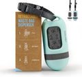 Stylish Misty Jade Dog Poop Bag Dispenser with Retractable Feature – Keep Your Walks Hassle-Free!
