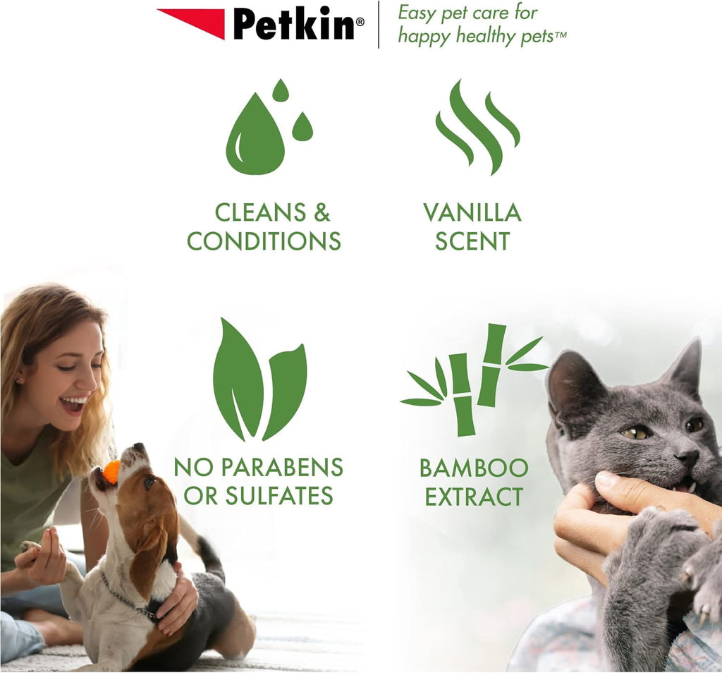Mega Bamboo Pet Wipes - 200 Count for Cats and Dogs