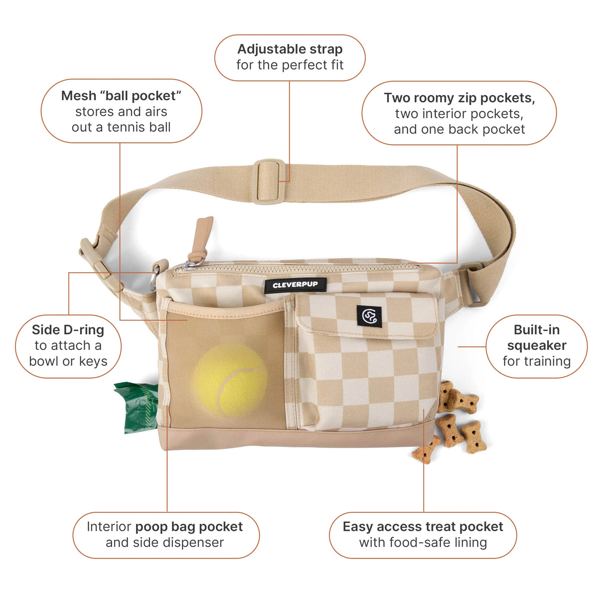 Dog Walk & Train Sling Bag