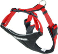 Dog Running & Hiking Harness - X-Small, Red, Reflective
