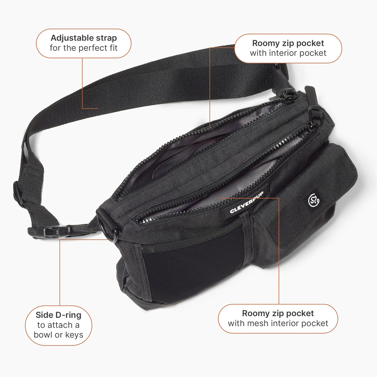 Dog Walk & Train Sling Bag
