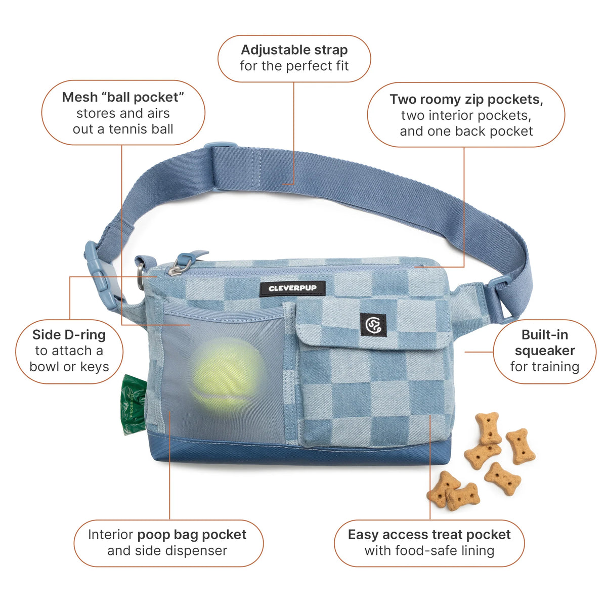 Dog Walk & Train Sling Bag