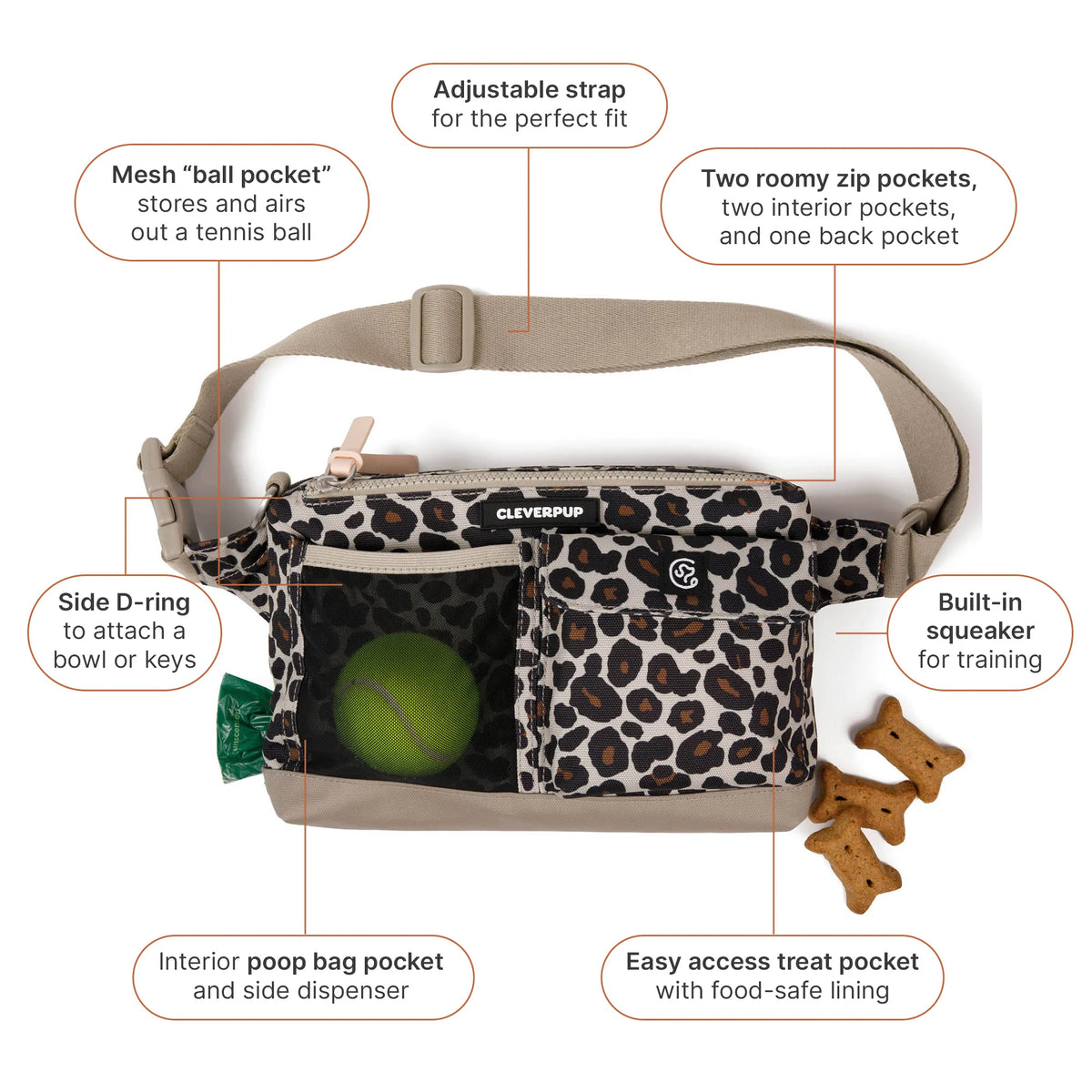 Dog Walk & Train Sling Bag