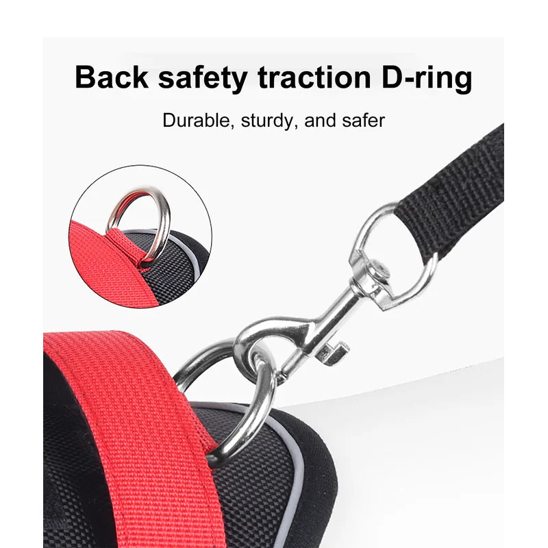 Dog Harness Reflective Midium Large Dogs Tactical Vest Big 1680D Waterproof Oxford Cloth Dog Harnesses Pet Accessoires Supplies